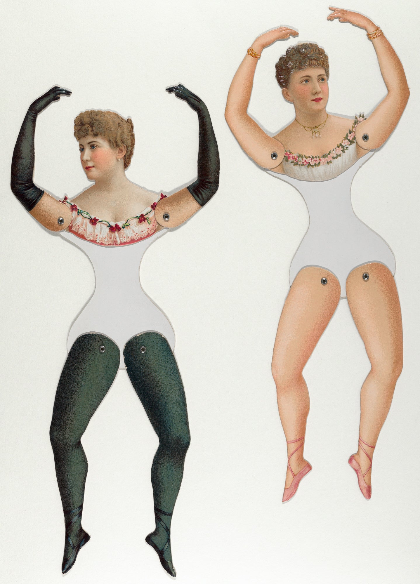 Hosszú női ruha (Littauer and Boysen - Ballerina and Bloomer Girls)