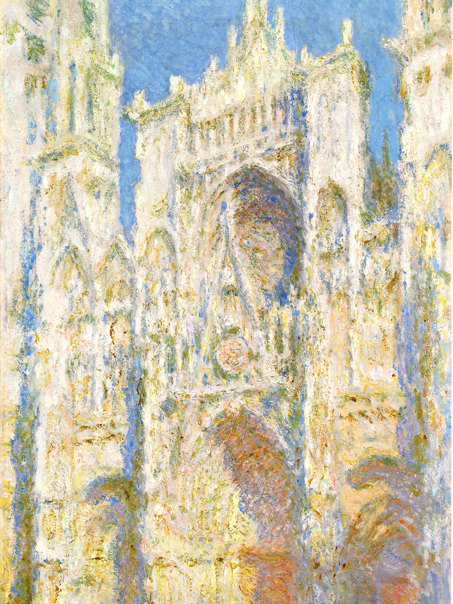 Polár takaró (Claude Monet - Rouen Cathedral)