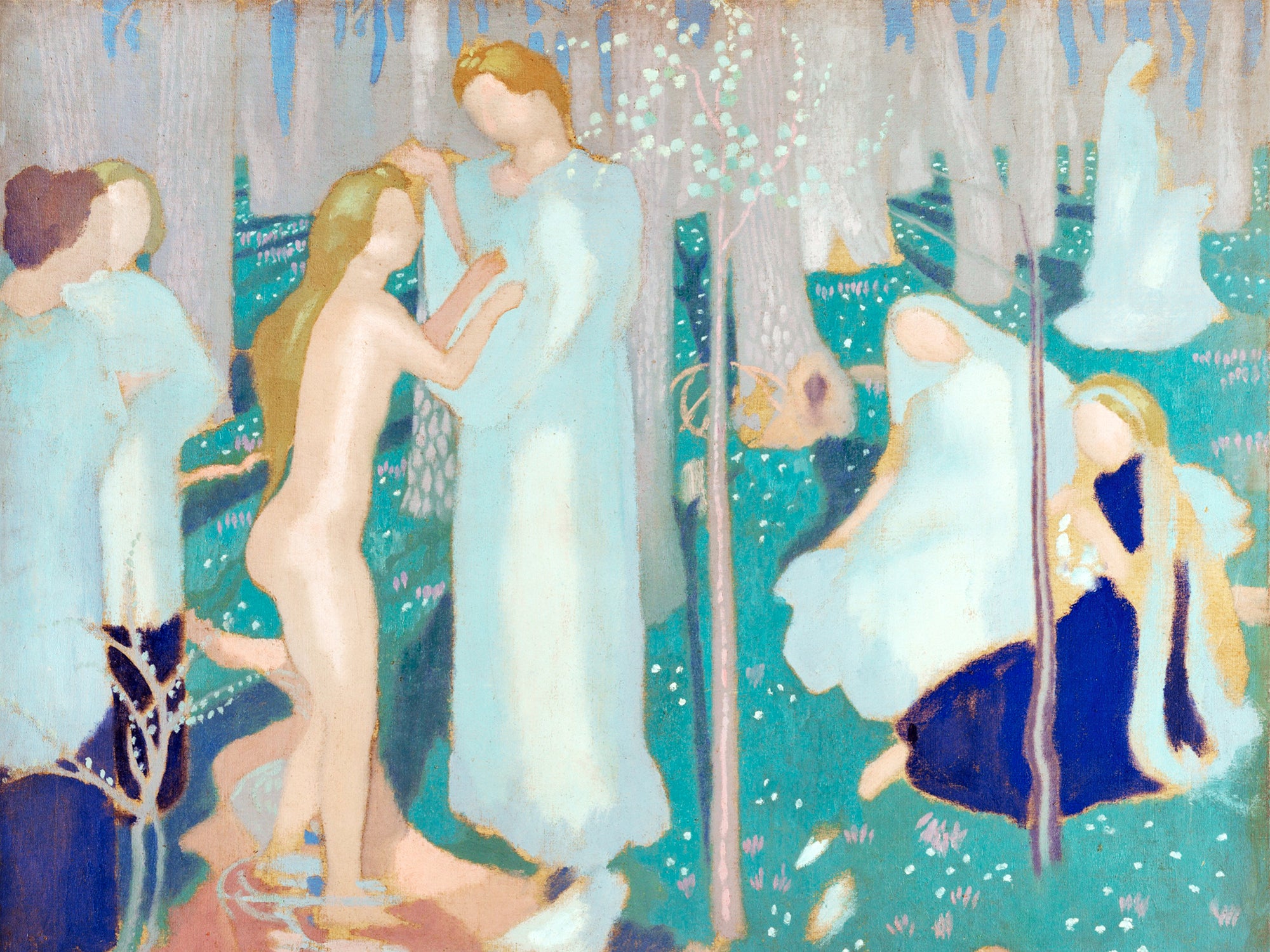 Polár takaró (Maurice Denis - Springtime)