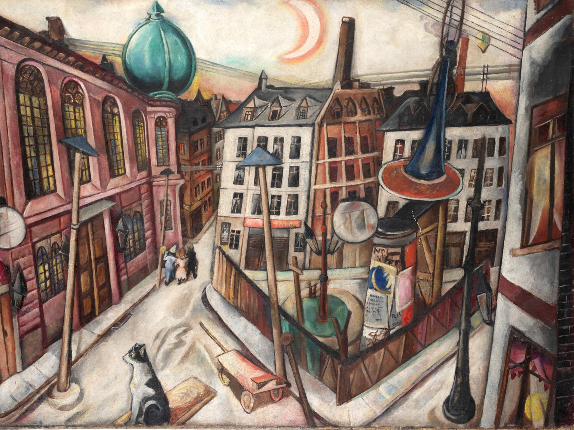Polár takaró (Max Beckmann - Die Synagoge in Frankfurt am Mai)