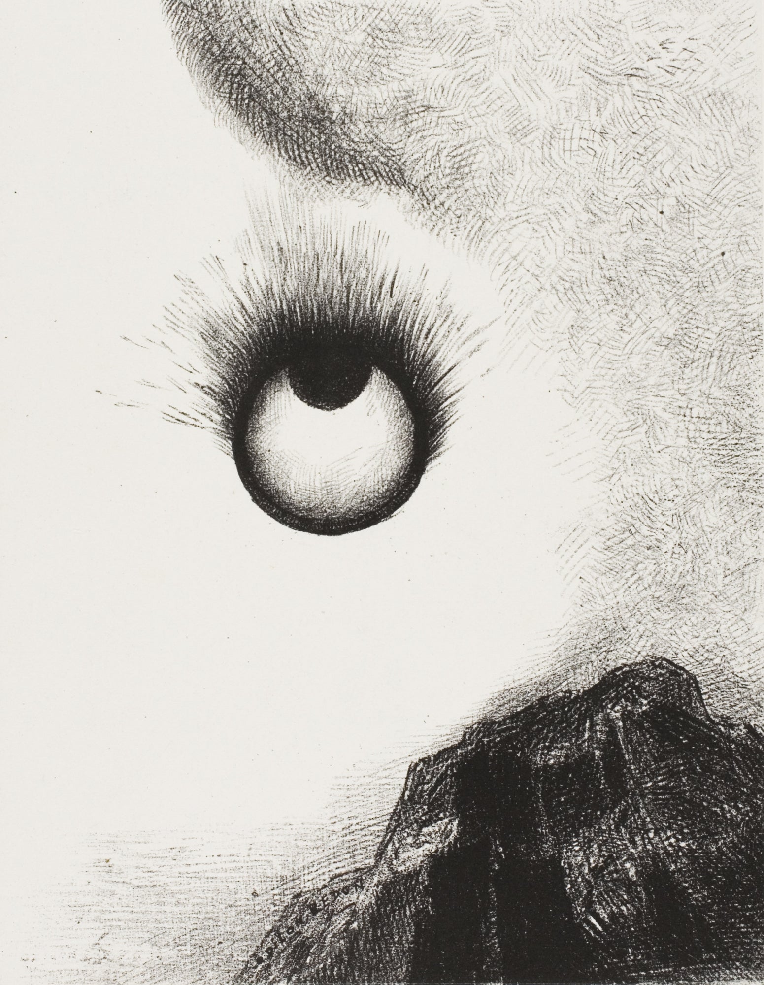 Női trikó (Odilon Redon - Everywhere Eyeballs Aflame)