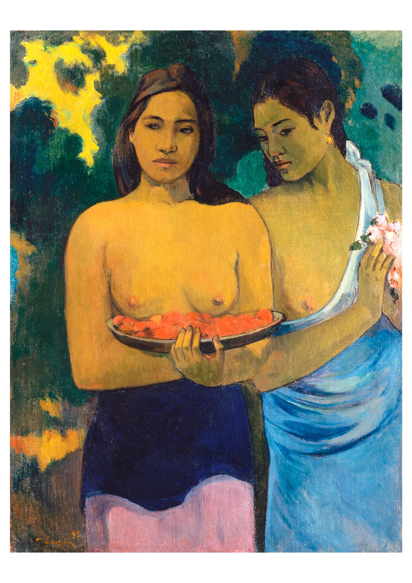Vázlat füzet (A4) (Paul Gauguin - Two Tahitain Women)