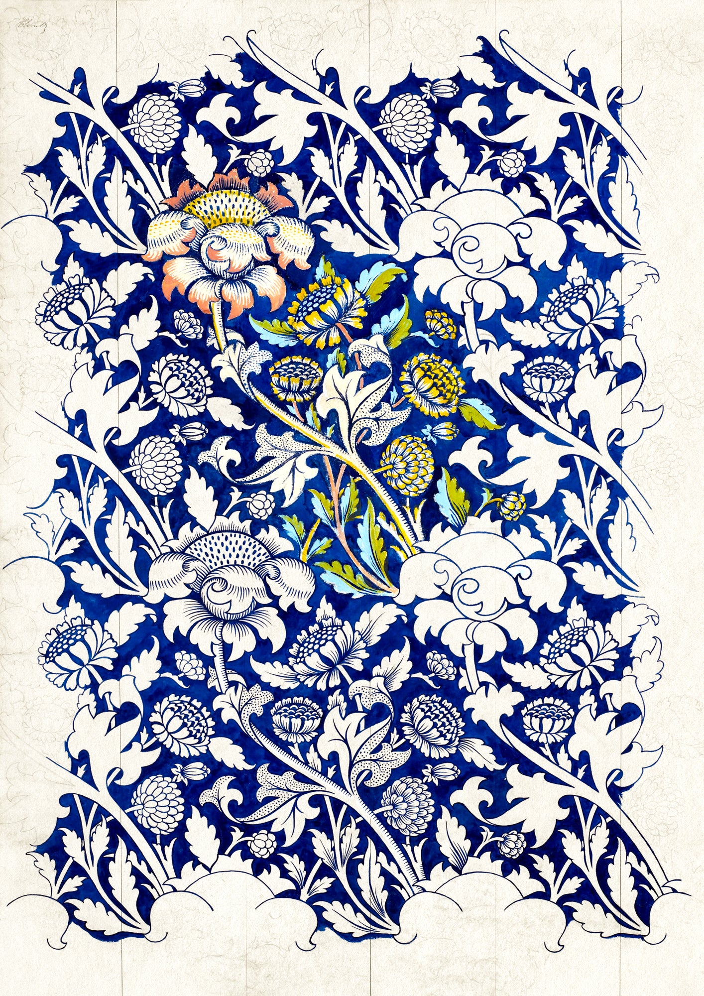 Vázlat füzet (A4) (William Morris - Wey)