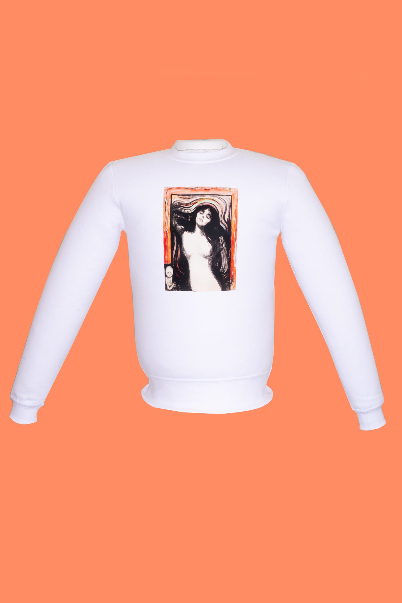 Pamut pulóver - Unisex (Eadweard Muybridge - A galloping horse and rider)