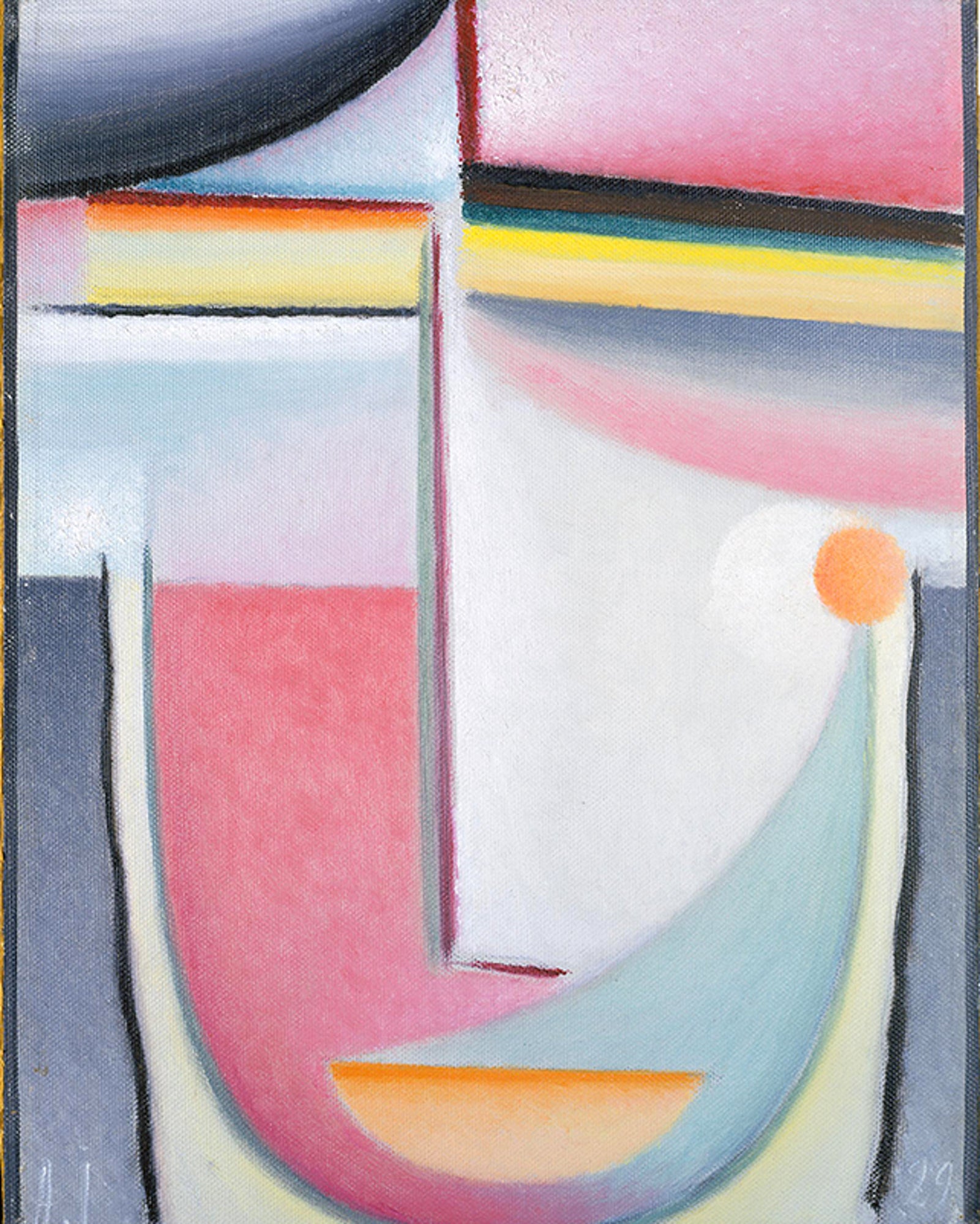 Dupla polár takaró (Alexej von Jawlensky - Abstract Head: Symphony in Pink)