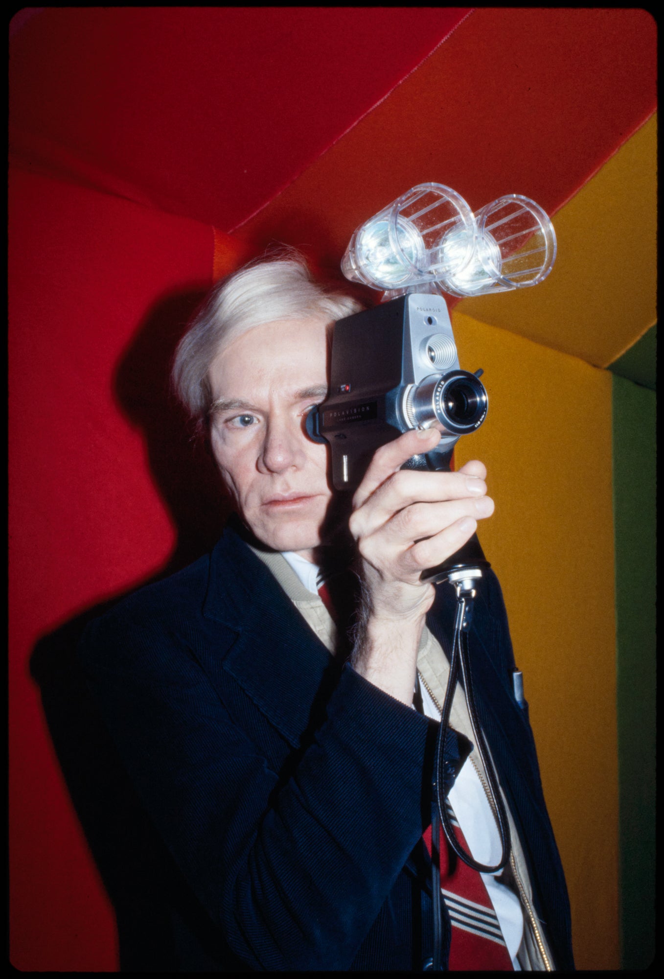 Oversized póló (Bernard Gotfryd - Andy Warhol polaroid; polavision)