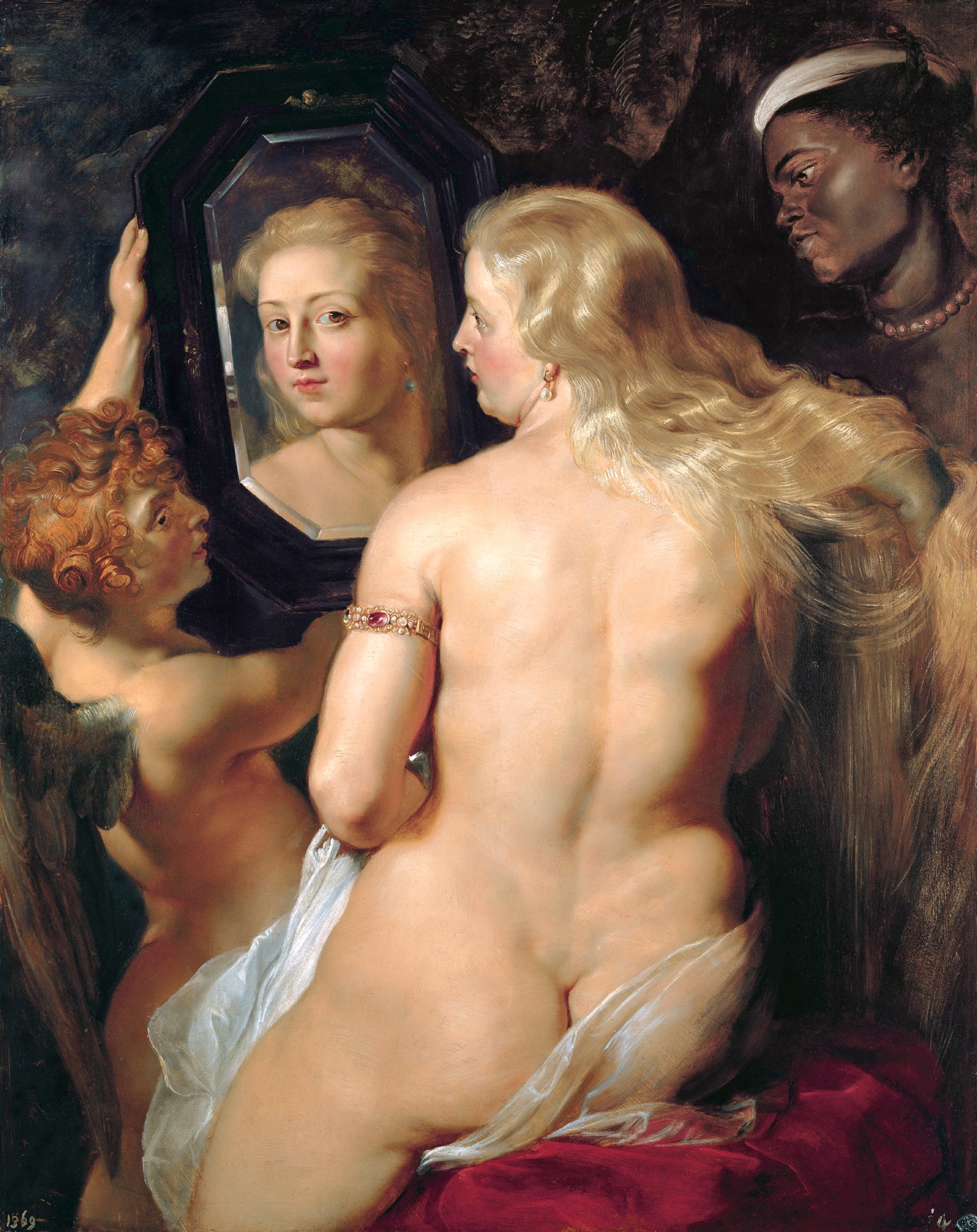 Oversized póló (Peter Paul Rubens - Venus at a Mirror)
