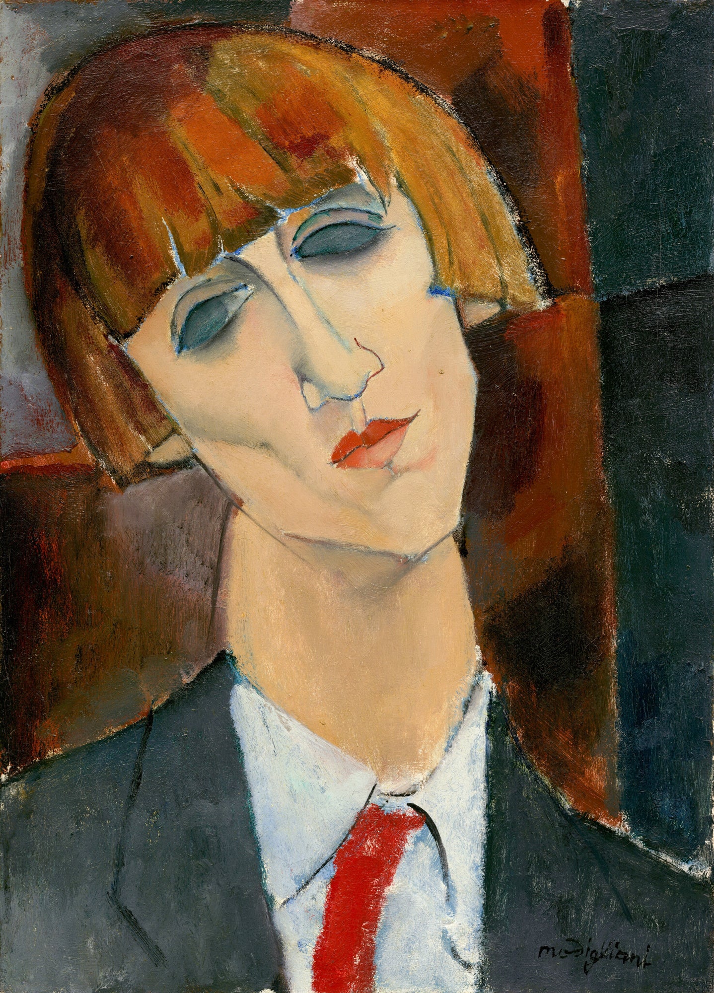 Oversized póló (Amedeo Modigliani - Madame Kisling)