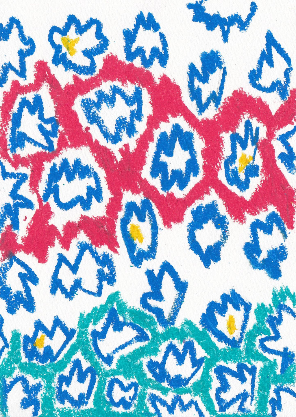 Teli mintás hosszú ujjú póló ( Csernovszky Júlia- Pattern3 )