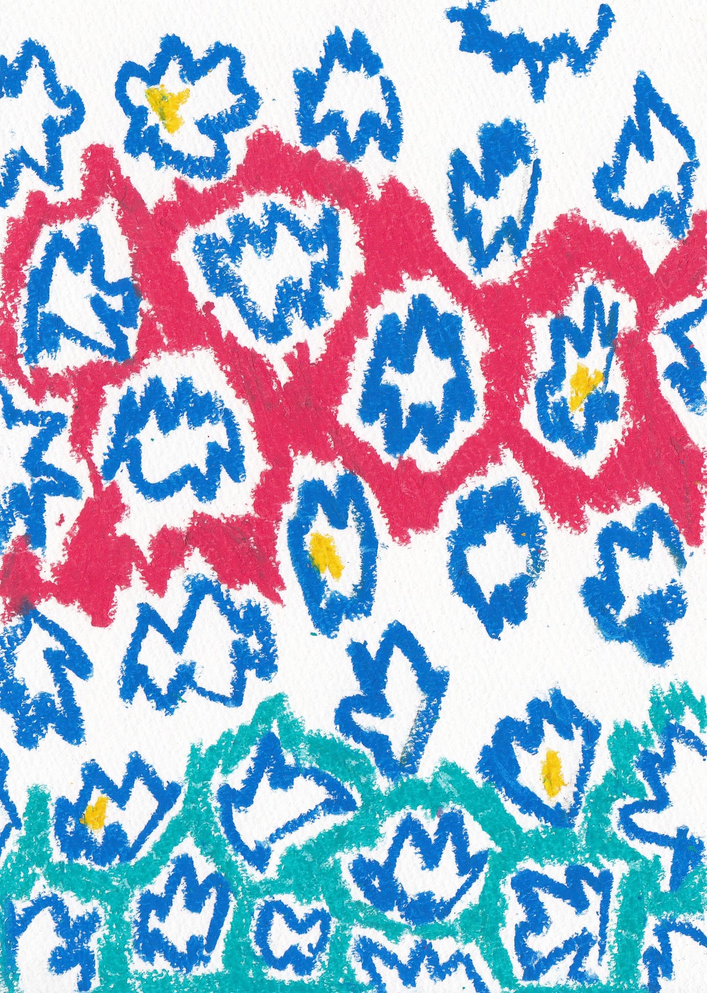Teli mintás hosszú ujjú póló ( Csernovszky Júlia- Pattern3 )