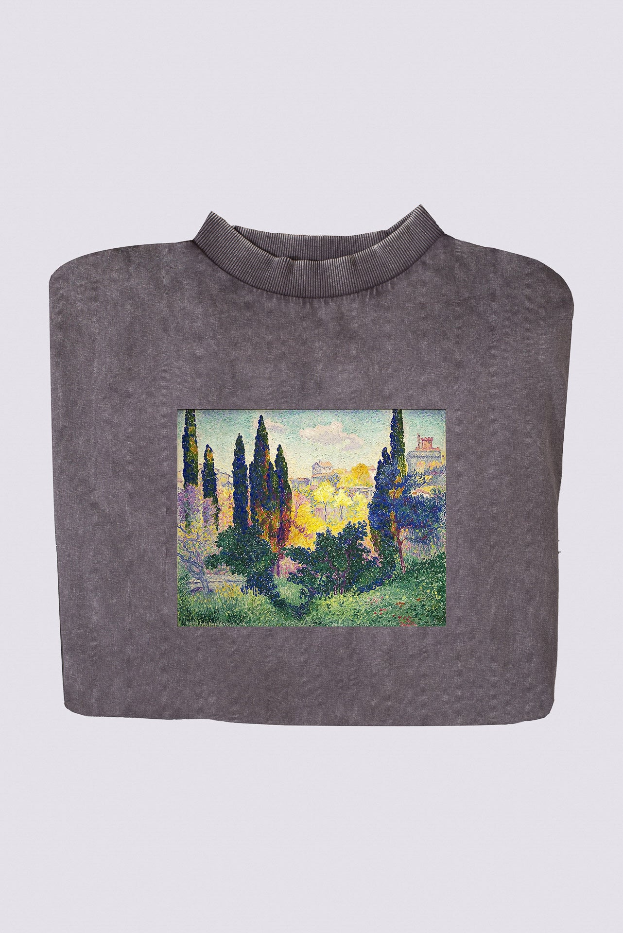 Hosszú női ruha (Henri-Edmond Cross - La Plaine de Bormes)