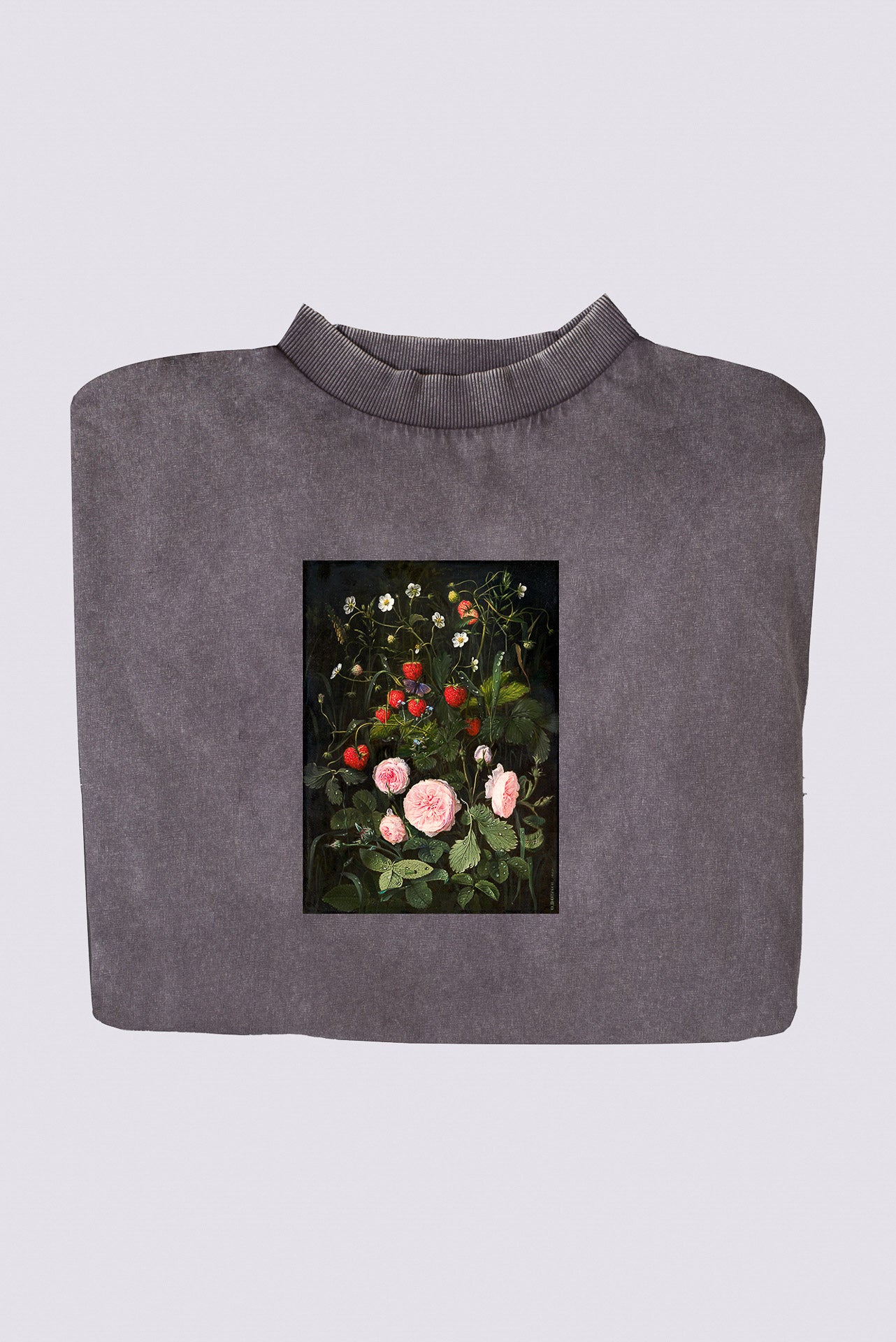 Hosszú női ruha (O.D. Ottesen - Still Life with Roses and Strawberries)
