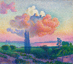 Oversized póló (Henri-Edmond Cross - The Pink Cloud)
