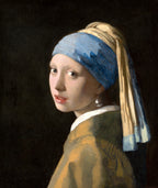 Oversized póló (Johannes Vermeer - Girl with a Pearl Earring)