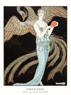 Polár takaró (George Barbier - Spells Evening Dress)