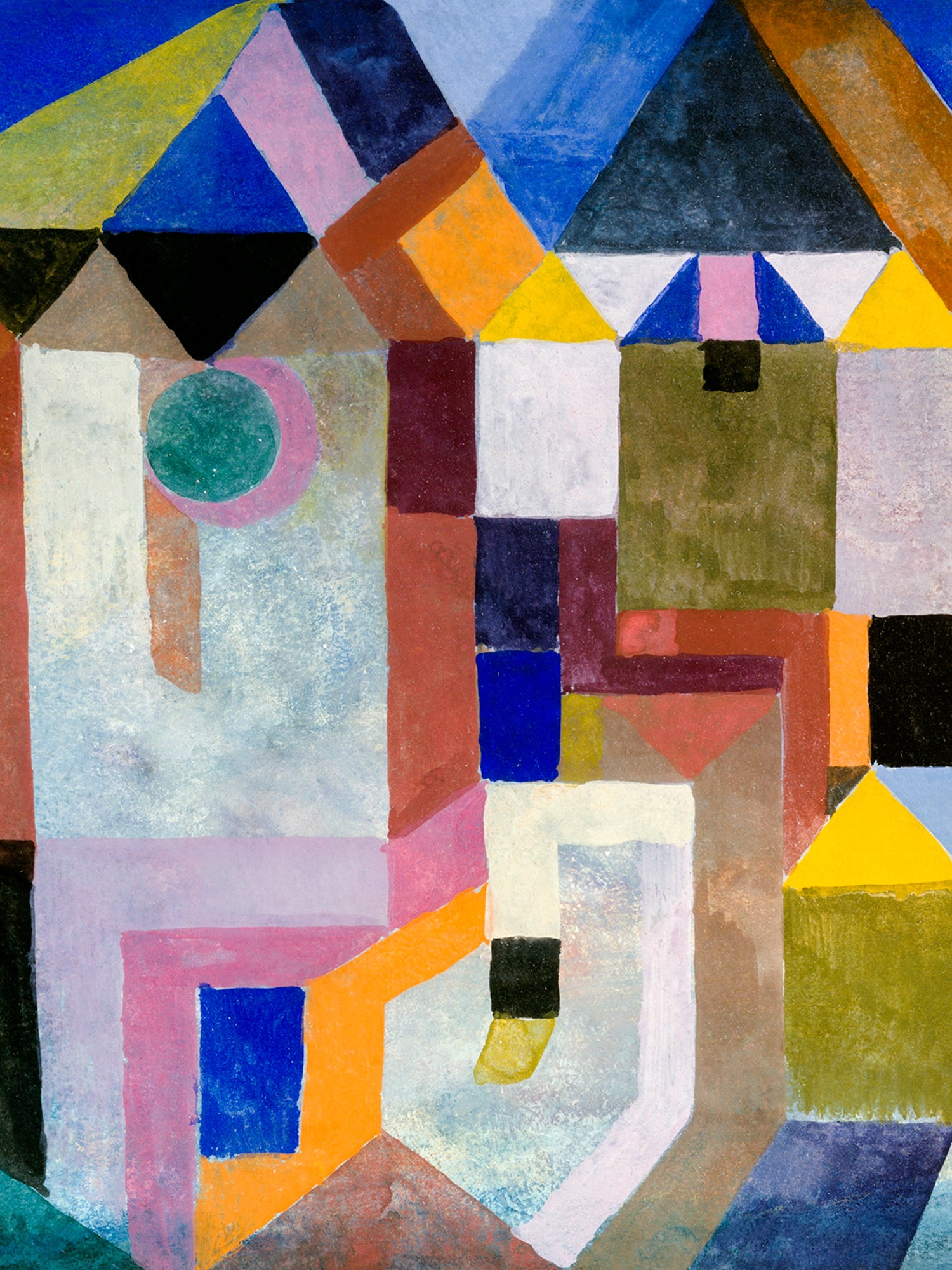 Polár takaró (Paul Klee - Colorful Architecture)