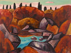 Polár takaró (Marsden Hartley - Flaming Pool)