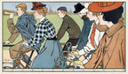 Vászon tote táska (Johann Georg van Caspel - Hammers’ Bicycles)