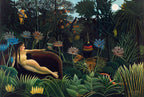Vászon tote táska (Henri Rousseau - The Dream)