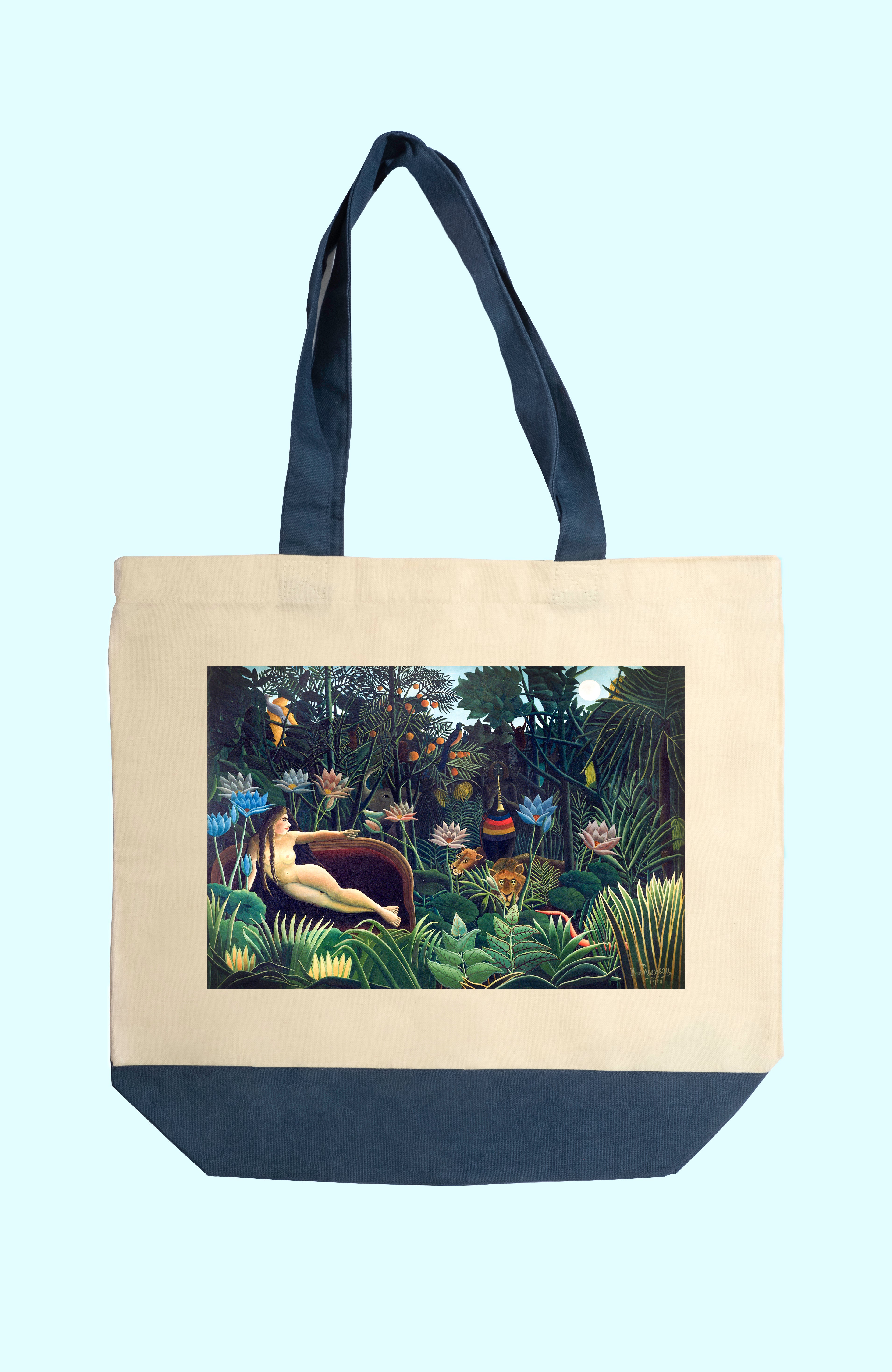 Vászon tote táska (Henri Rousseau - The Dream)