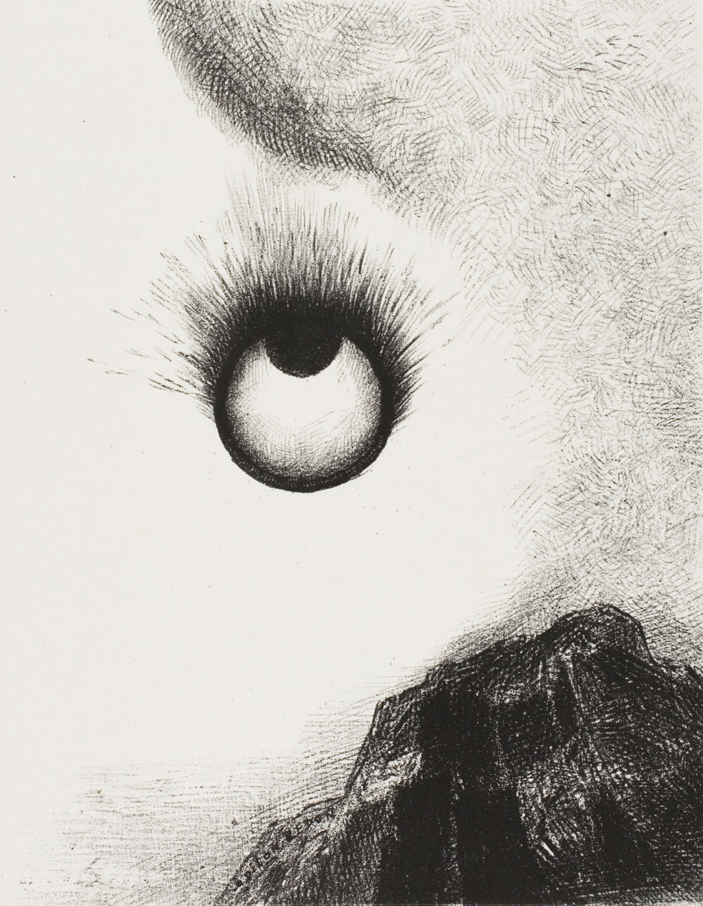 Női trikó (Odilon Redon - Everywhere Eyeballs Aflame)