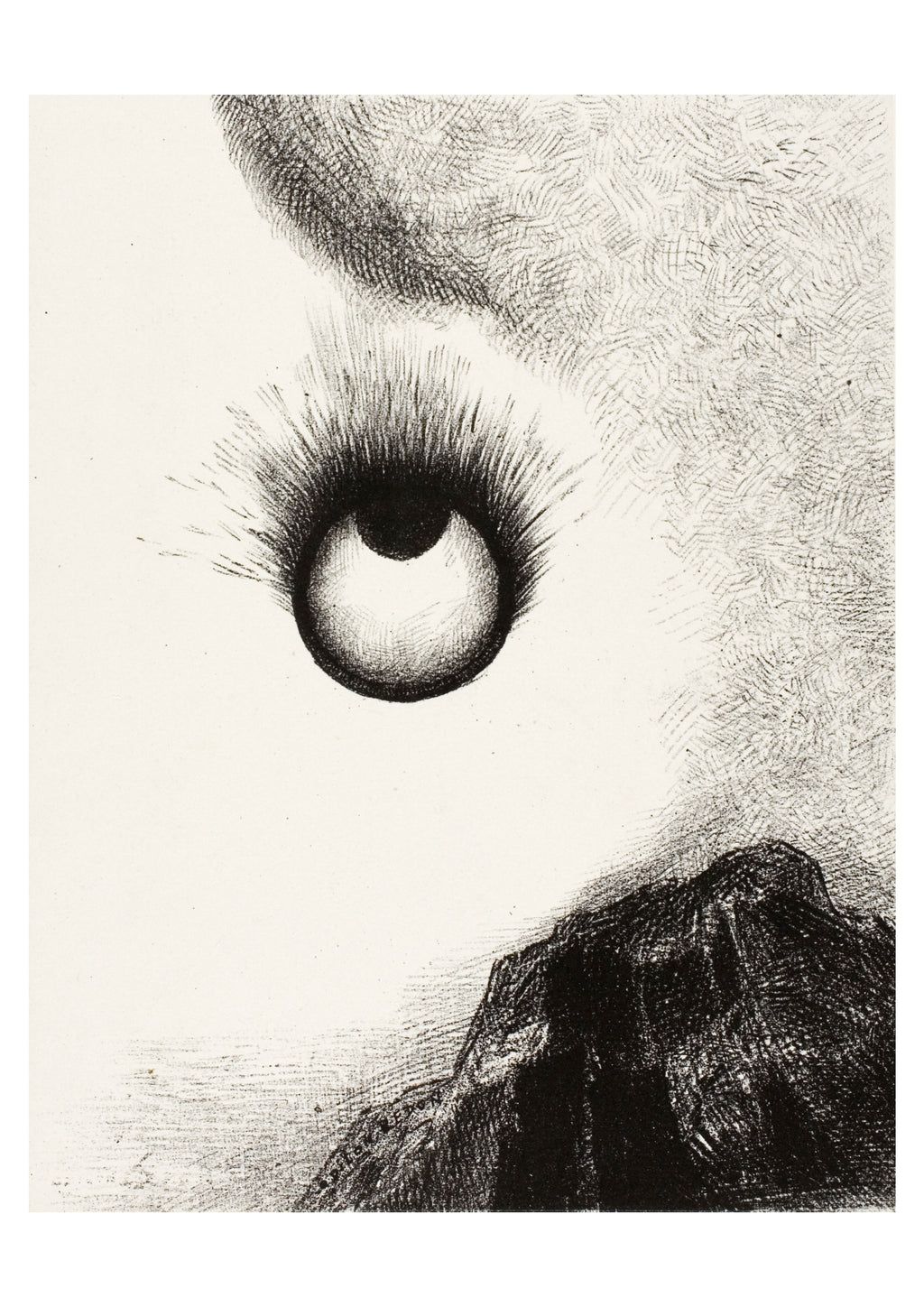 Vázlat füzet (A4) (Odilon Redon - Everywhere Eyeballs are Aflame)