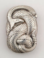 Modern stílusú hátizsák laptop zsebbel (William B. Kerr - Coiled Rattlesnake)