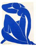Vázlat füzet (A4) (Henri Matisse - Blue Nude II)