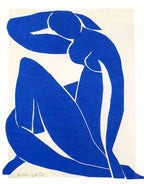 Női crop top ( Henri Matisse - Blue Nude II )