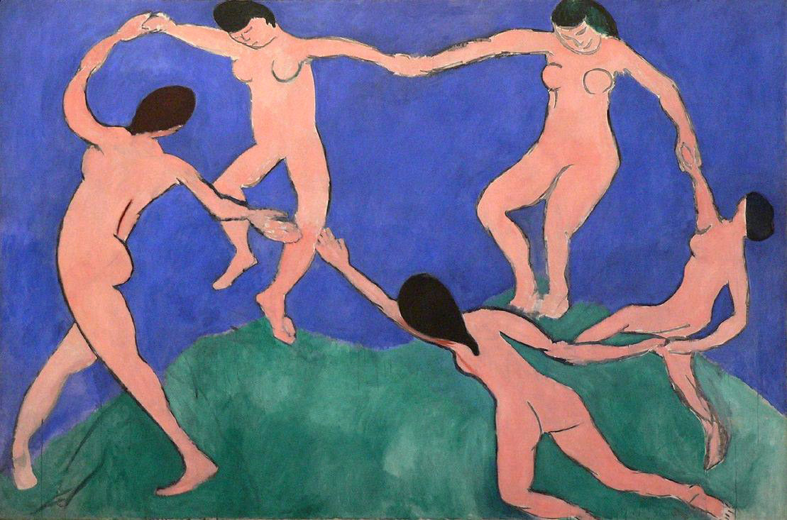 Vászon tornazsák ( Henri Matisse - Dance I )