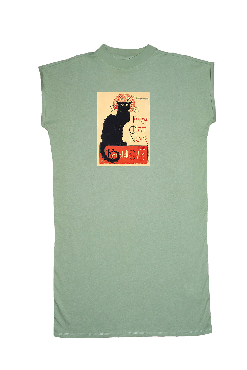 Női pólóruha ( Théophile Alexandre Steinlen - Tournée du Chat Noir de Rodolphe Salis )