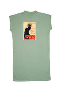 Női pólóruha ( Théophile Alexandre Steinlen - Tournée du Chat Noir de Rodolphe Salis )