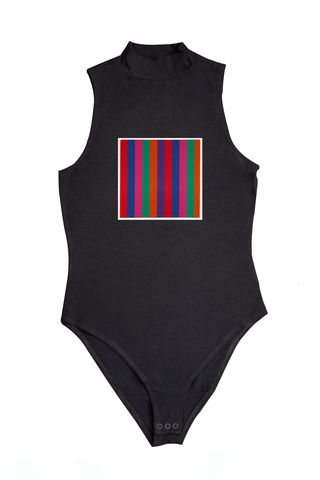 Női ujjatlan magasnyakú body (Alexander Girard - Jacob’s Coat)