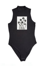 Női ujjatlan magasnyakú body (Karl Blossfeldt - Adiantum pedatum)