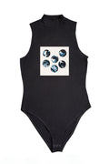 Női ujjatlan magas nyakú body (Richard Roland Holst - Six circular designs)