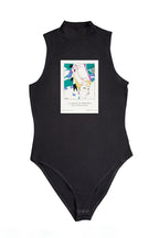 Női ujjatlan magasnyakú body (Charles Martin-Le Chapeau en Porcelaine)