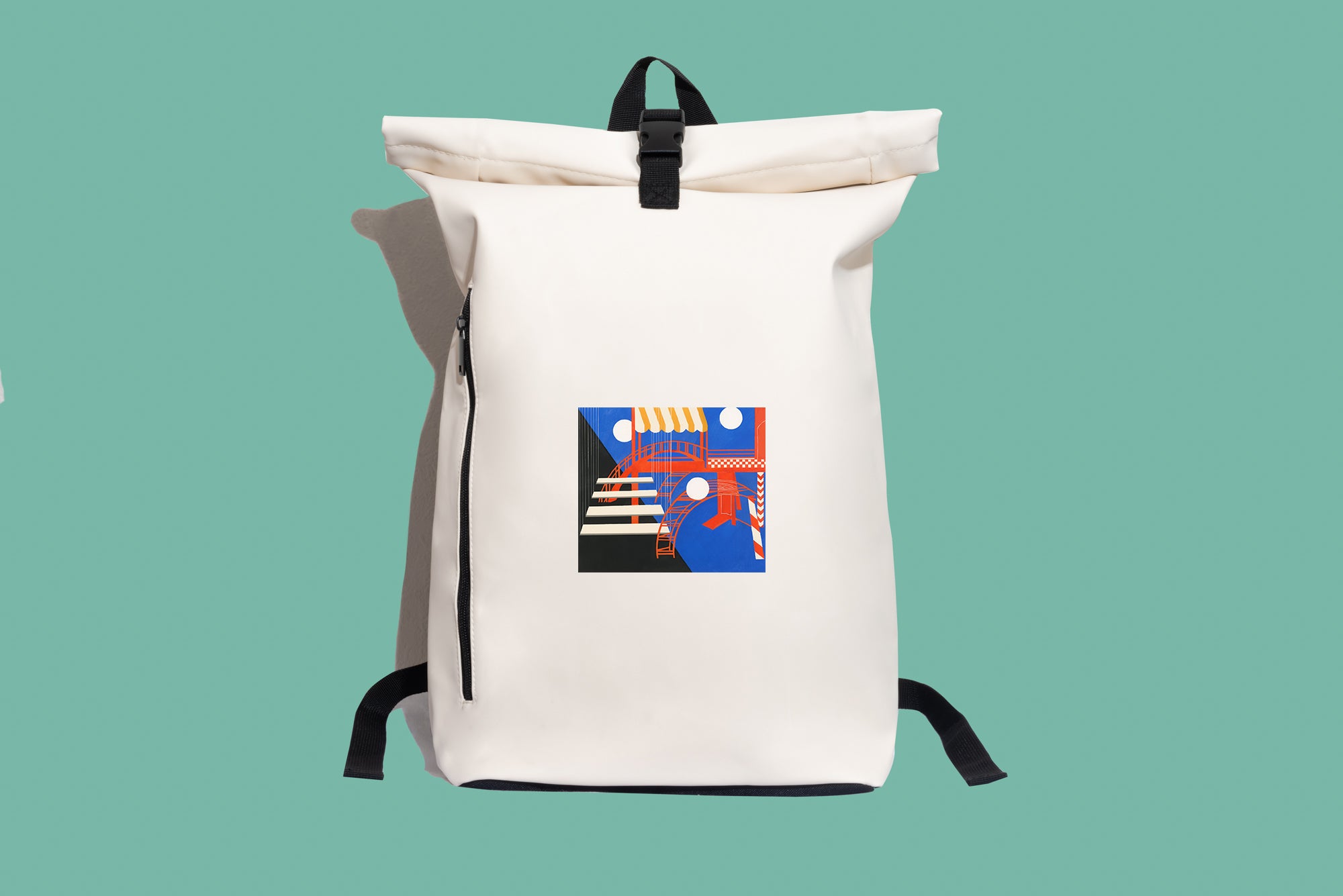 Modern stílusú hátizsák laptop zsebbel (Alexandra Exter - The Merchant of Venice)