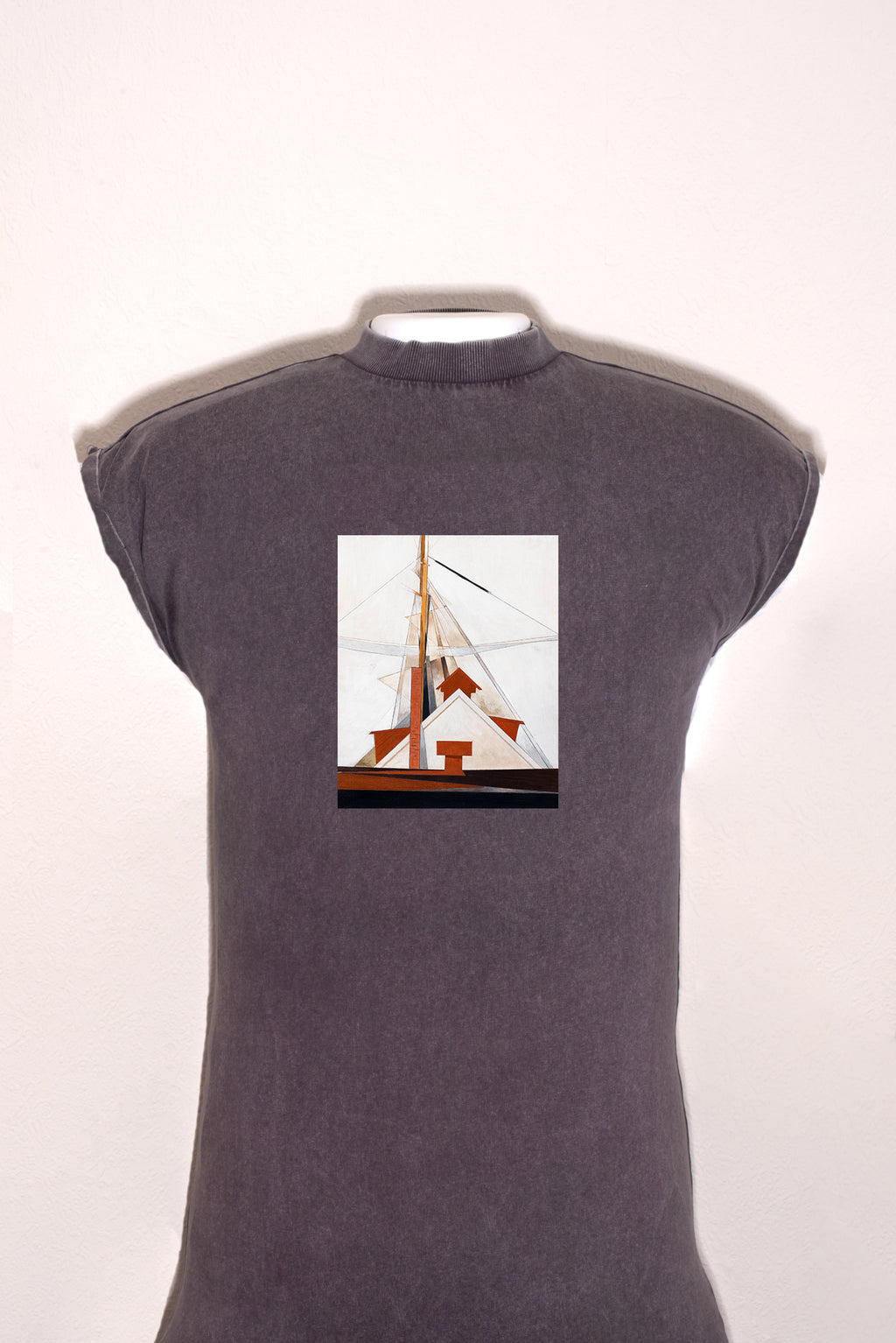 Hosszú női ruha (Charles Demuth - Chimneys, Ventilators)