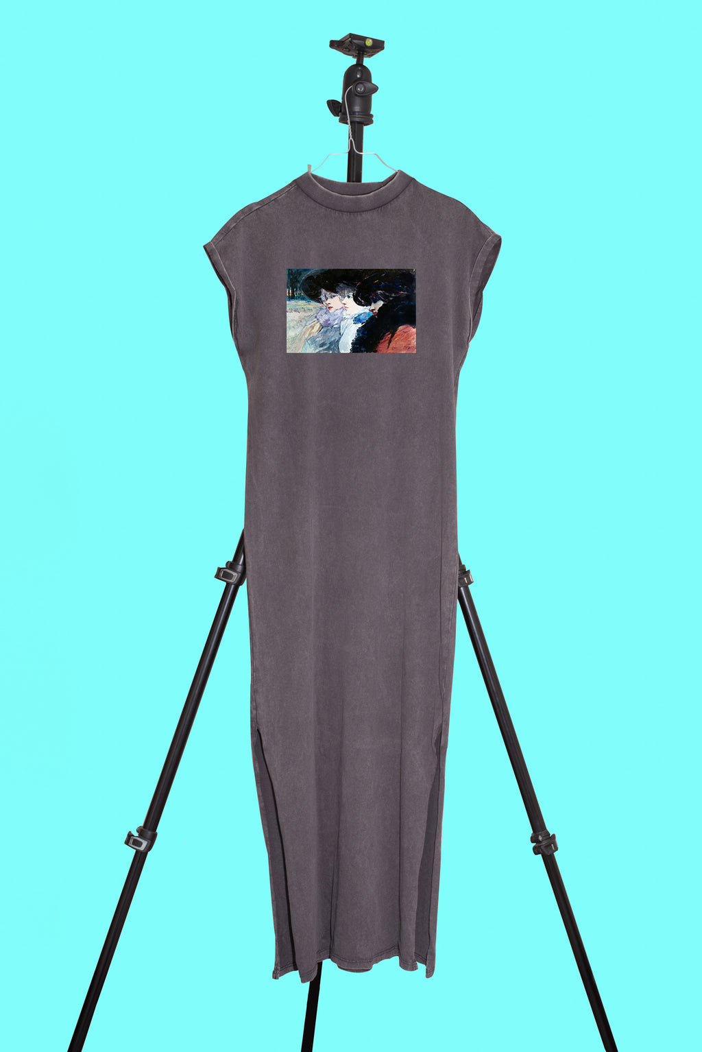 Hosszú női ruha (Henry Somm - Three women if profile)