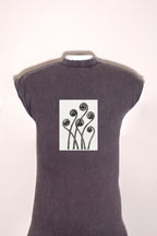Hosszú női ruha ( Karl Blossfeldt - Adiantum pedatum )