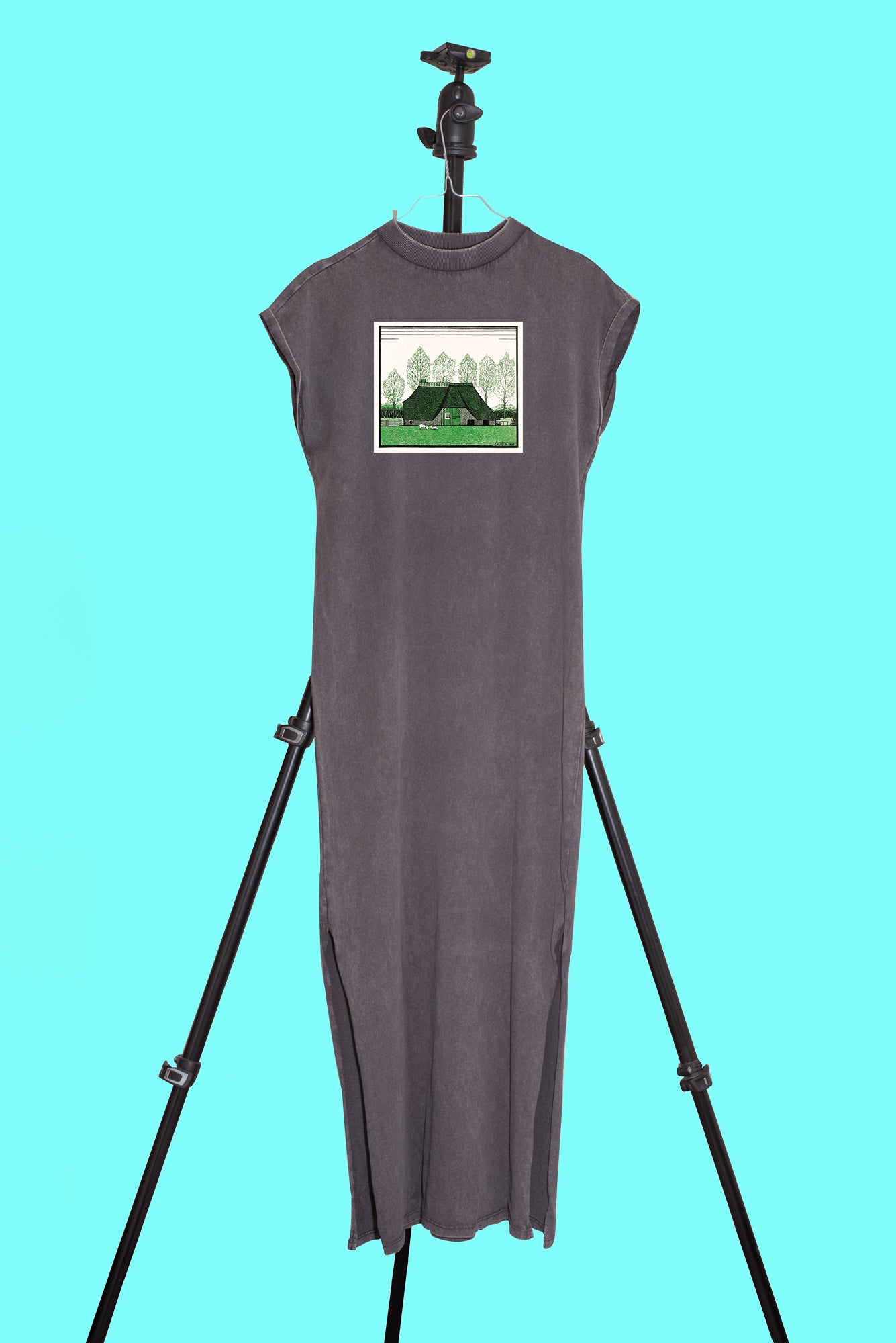 Hosszú női ruha (Julie de Graag - Farmhouse with thatched roof)