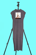 Hosszú női ruha (Charles Demuth - Chimneys, Ventilators)