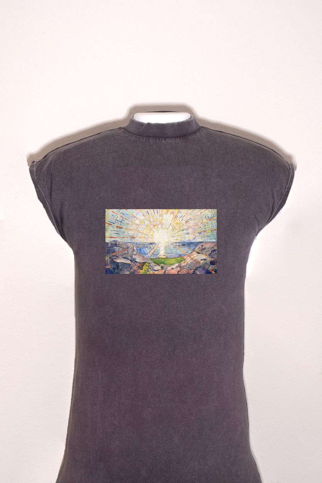 Hosszú női ruha (Edvard Munch - The Sun)