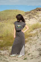 Hosszú női ruha (Henri-Edmond Cross - La Plaine de Bormes)