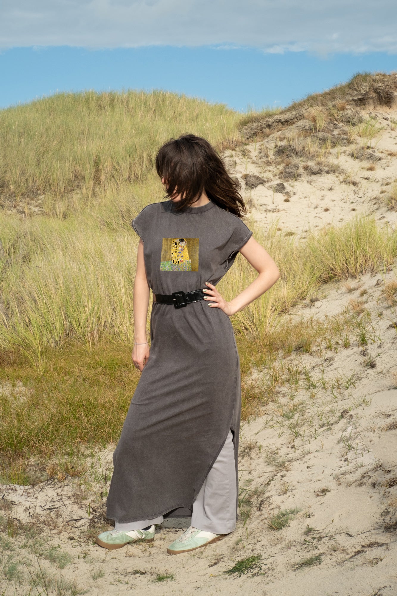 Hosszú női ruha (Gustav Klimt- The Kiss)