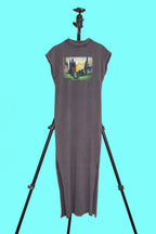 Hosszú női ruha (Henri-Edmond Cross - La Plaine de Bormes)