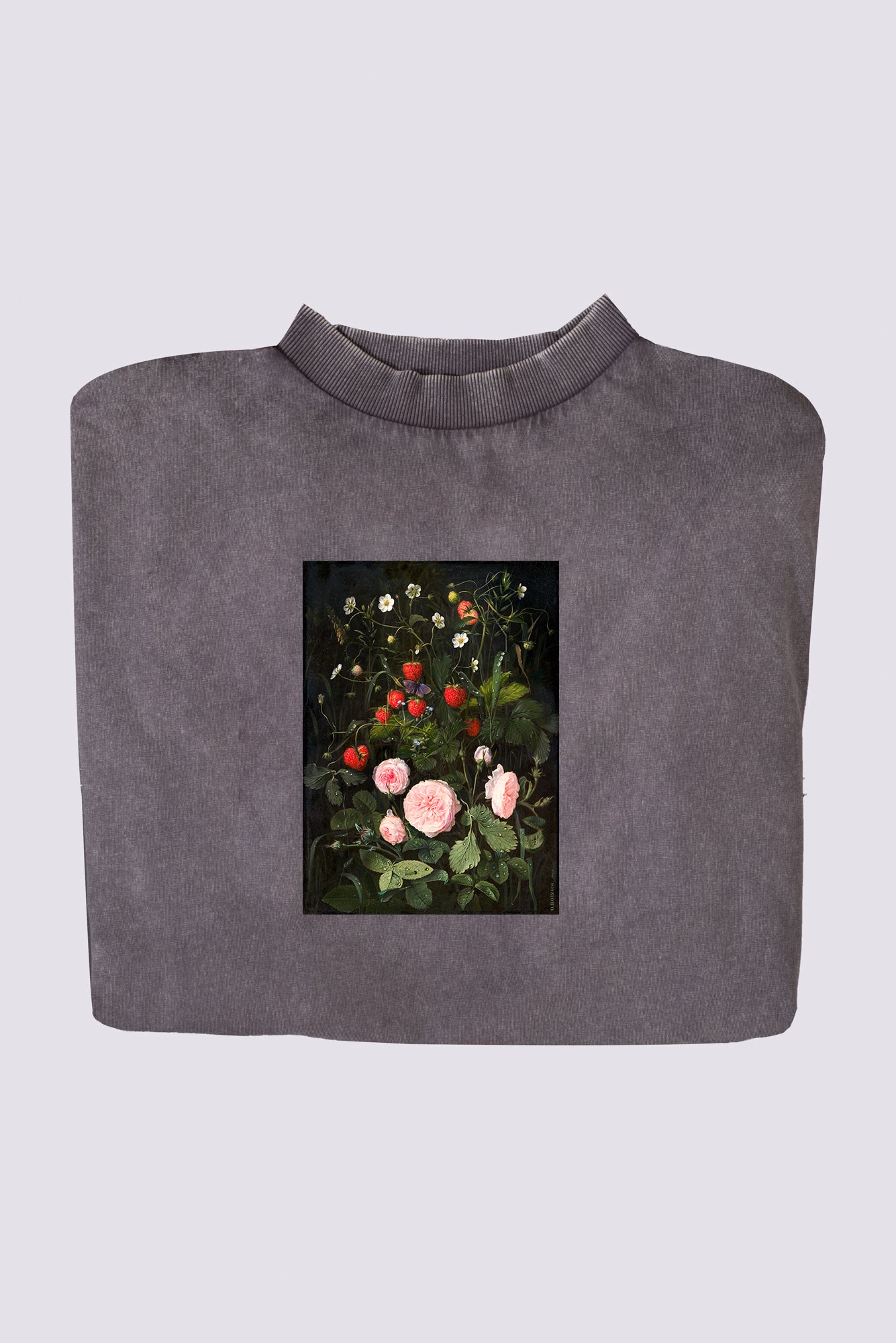 Hosszú női ruha (O.D. Ottesen - Still Life with Roses and Strawberries)