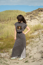 Hosszú női ruha (Gustave Courbet - Jo, the beautiful Irishwoman)