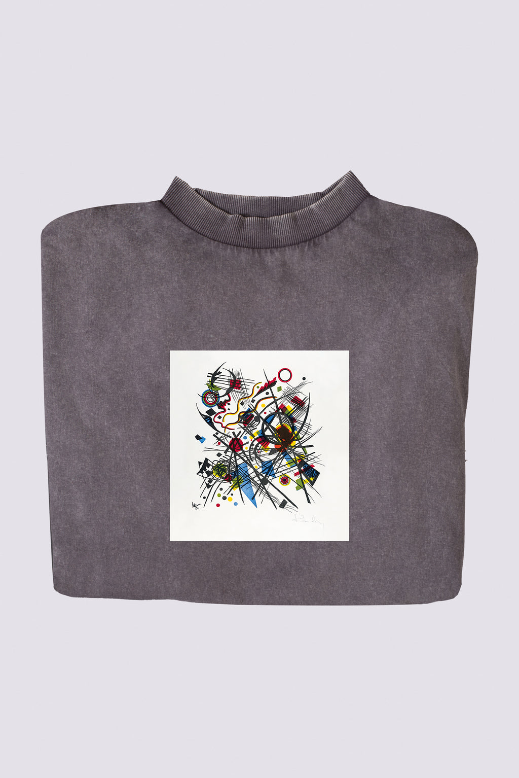 Hosszú női ruha (Wassily Kandinsky-Lithographie für die Vierte Bauhausmappe)