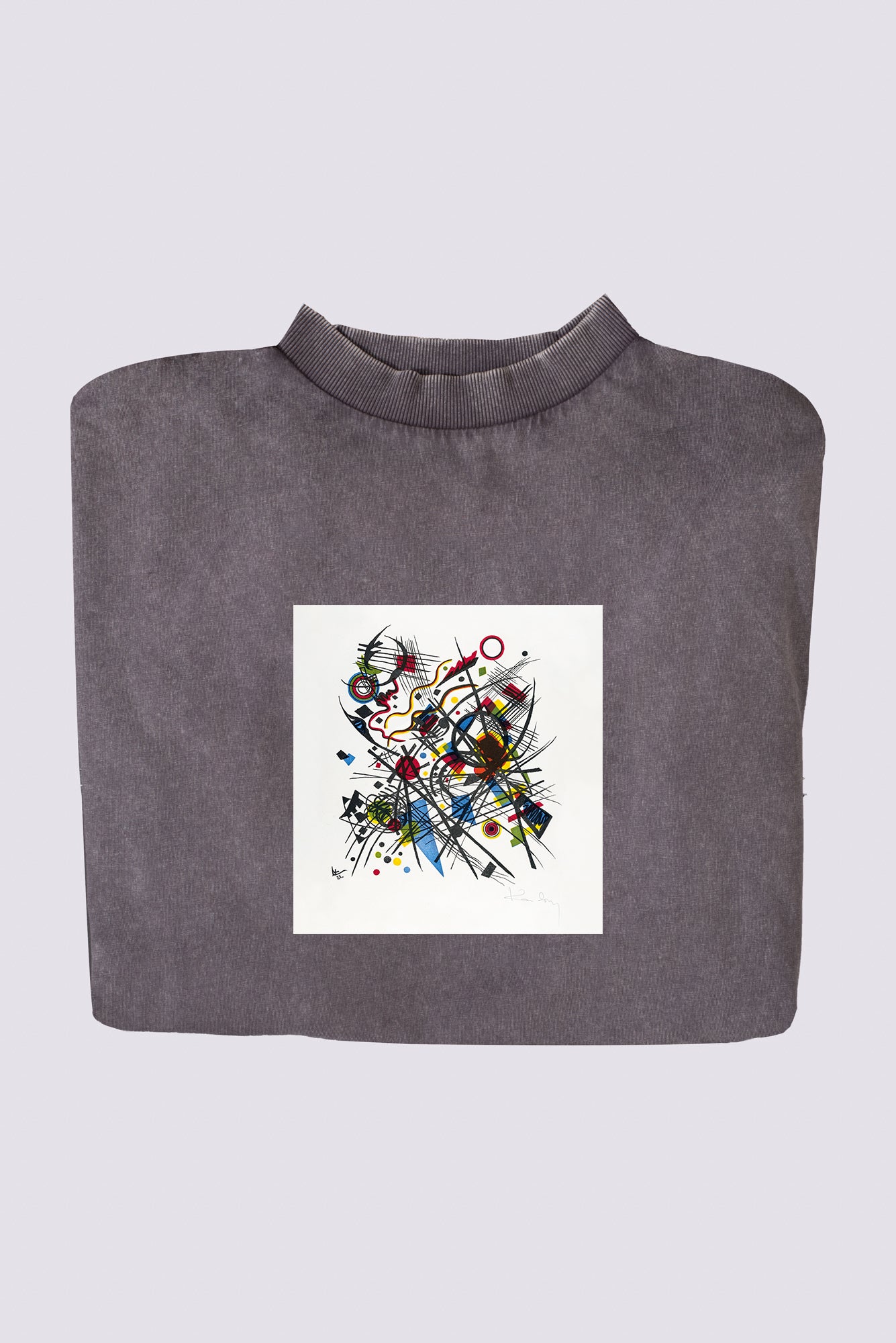 Hosszú női ruha (Wassily Kandinsky-Lithographie für die Vierte Bauhausmappe)